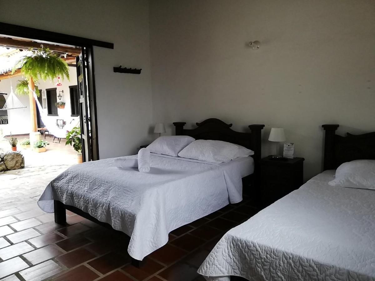 Hotel Casa Claustro De Zapatoca Exteriör bild