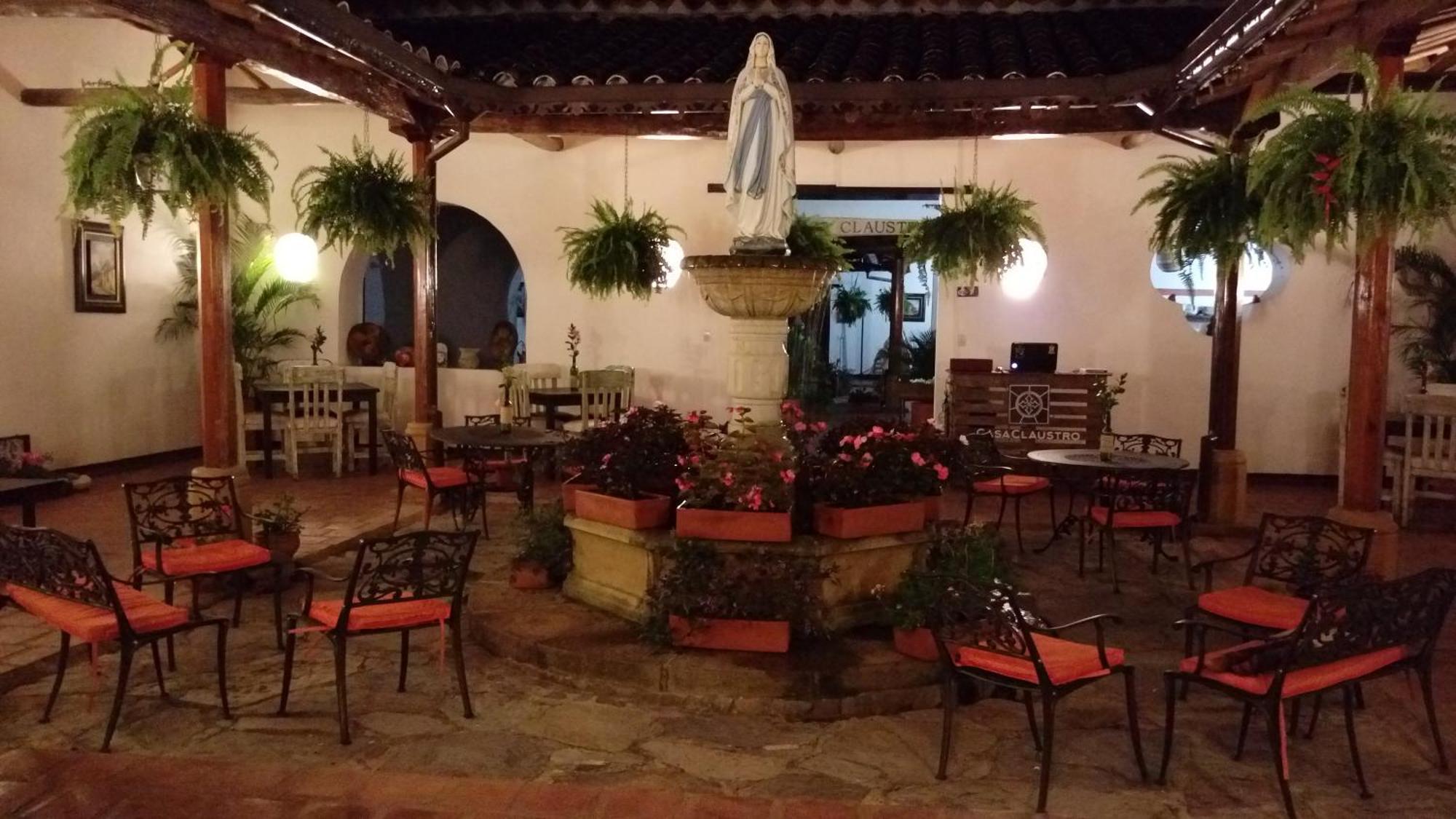 Hotel Casa Claustro De Zapatoca Exteriör bild