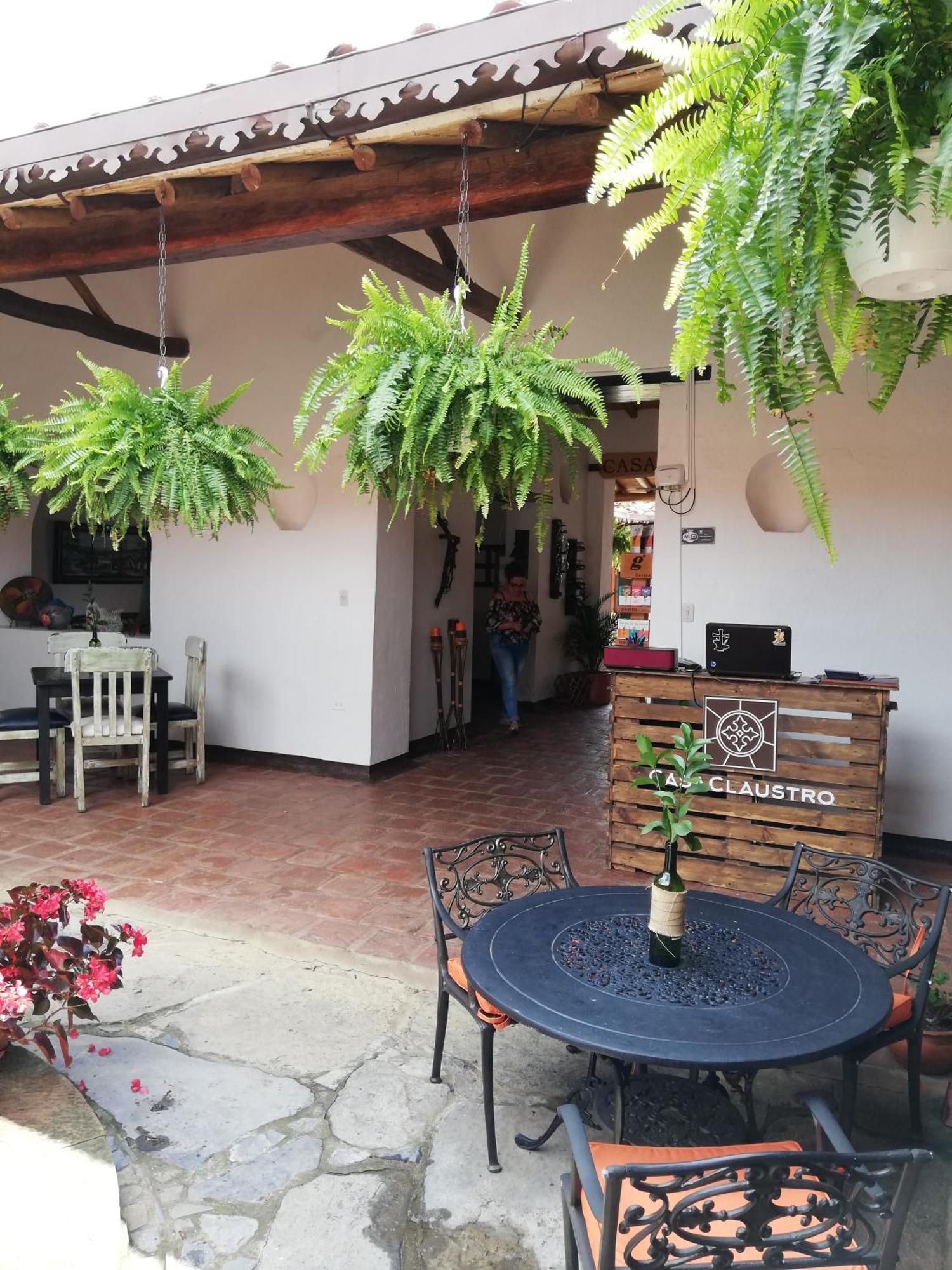 Hotel Casa Claustro De Zapatoca Exteriör bild