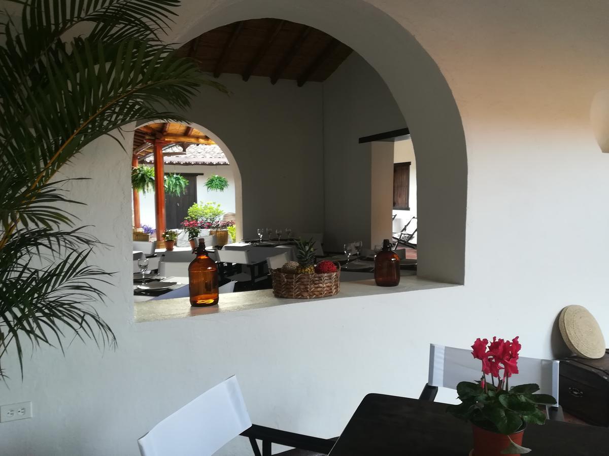 Hotel Casa Claustro De Zapatoca Exteriör bild