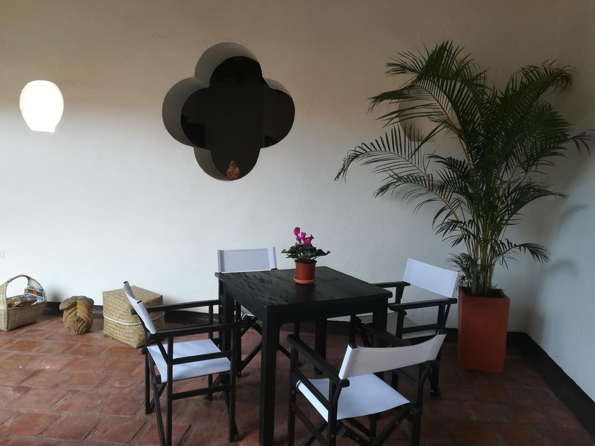Hotel Casa Claustro De Zapatoca Exteriör bild