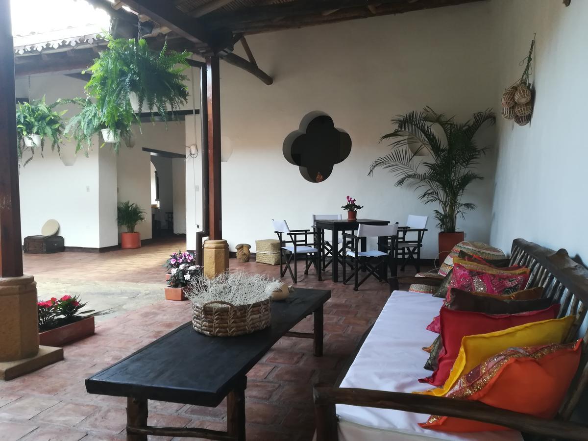 Hotel Casa Claustro De Zapatoca Exteriör bild