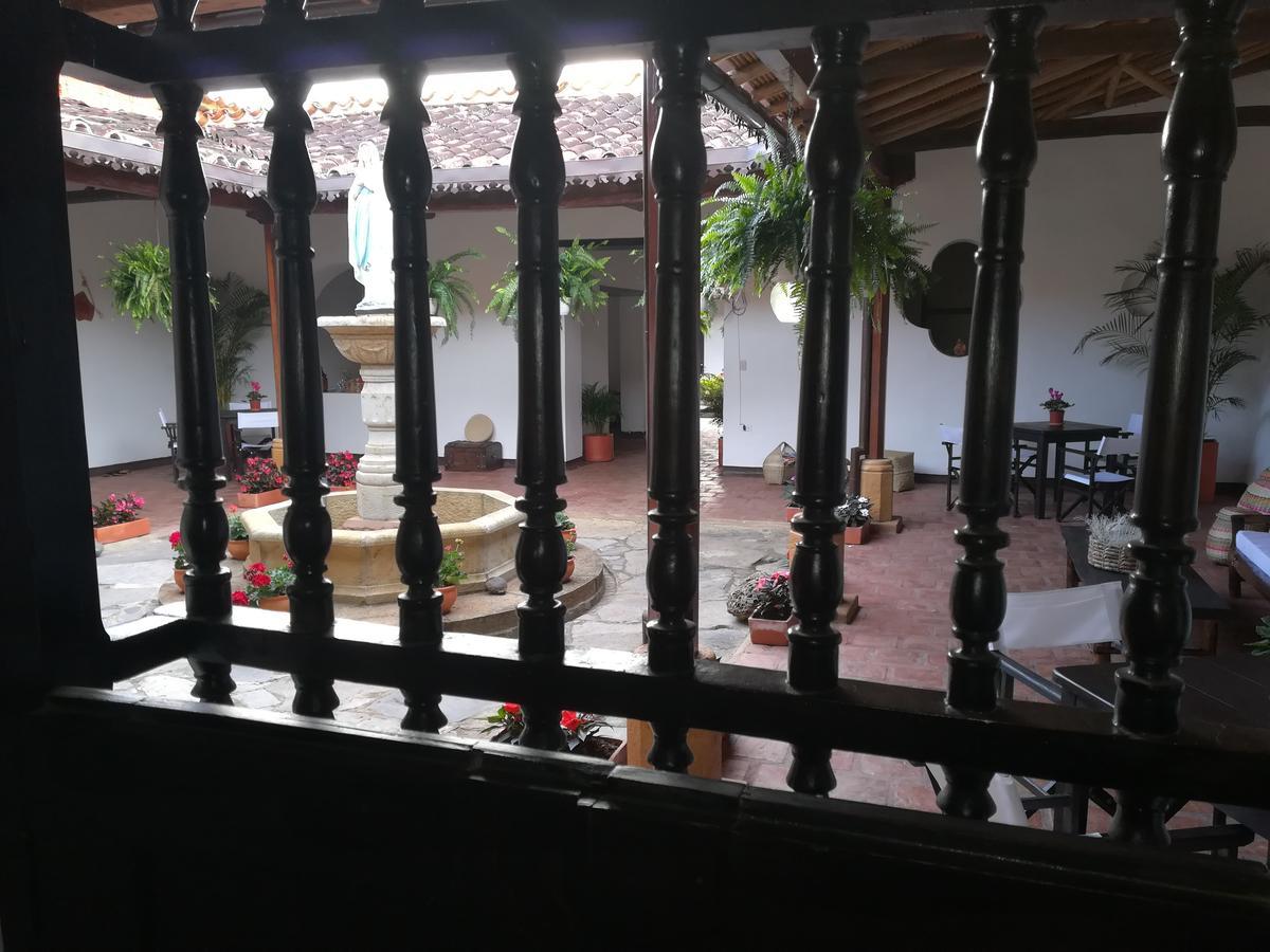 Hotel Casa Claustro De Zapatoca Exteriör bild