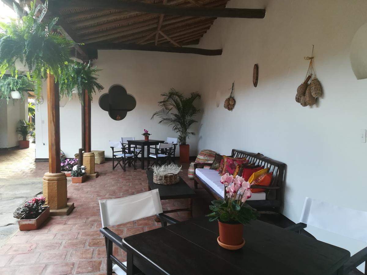 Hotel Casa Claustro De Zapatoca Exteriör bild
