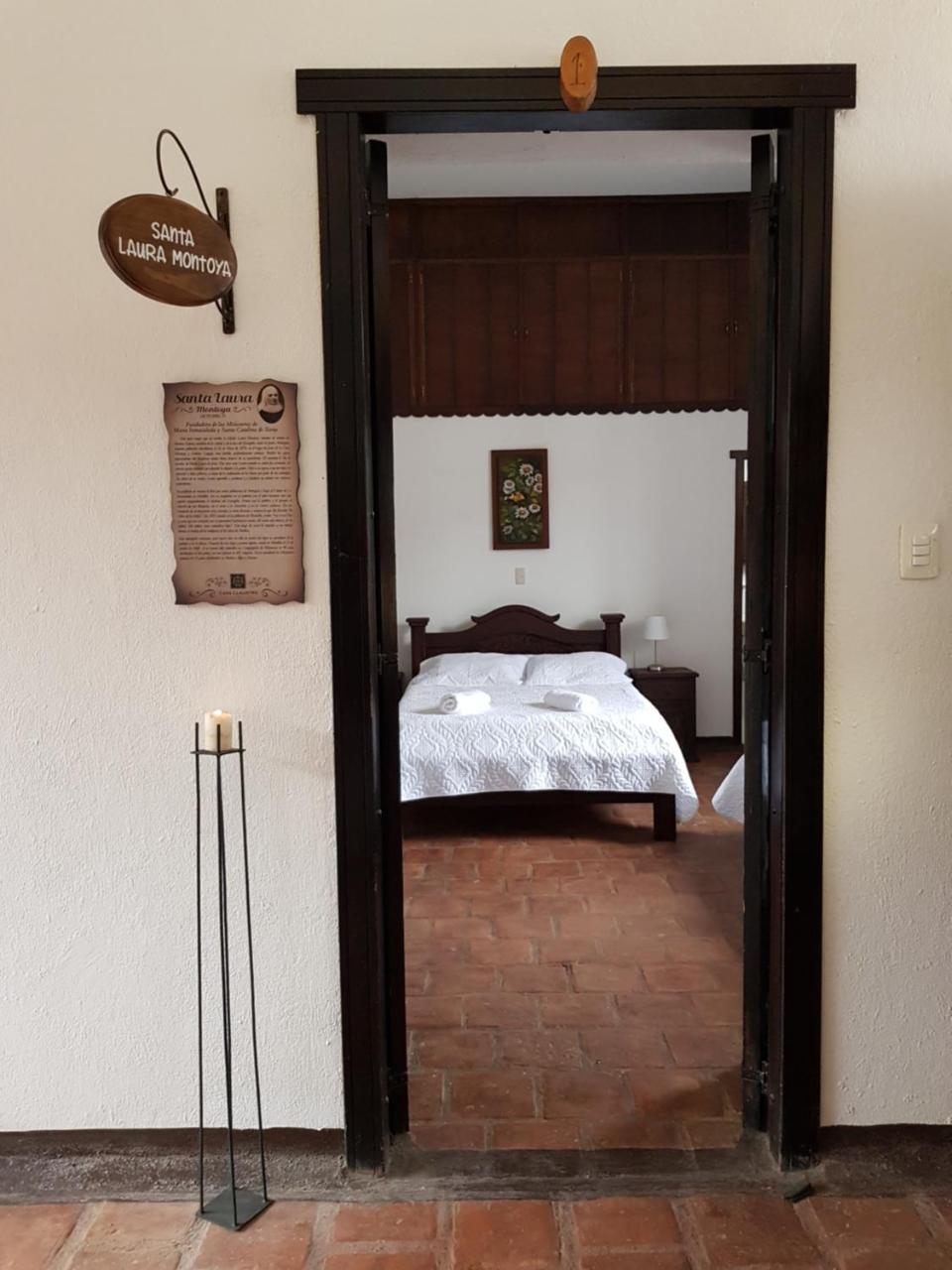 Hotel Casa Claustro De Zapatoca Exteriör bild