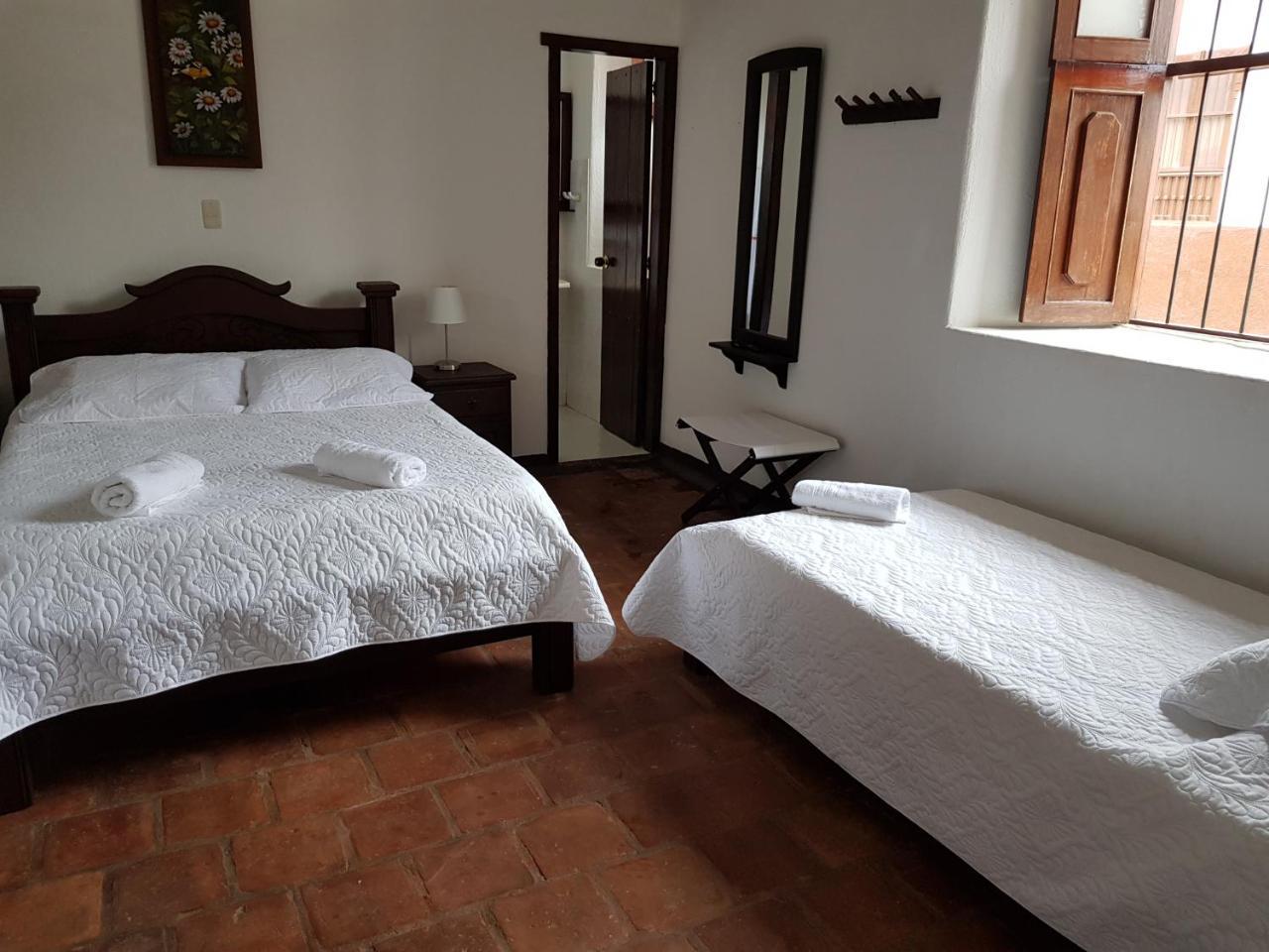 Hotel Casa Claustro De Zapatoca Exteriör bild