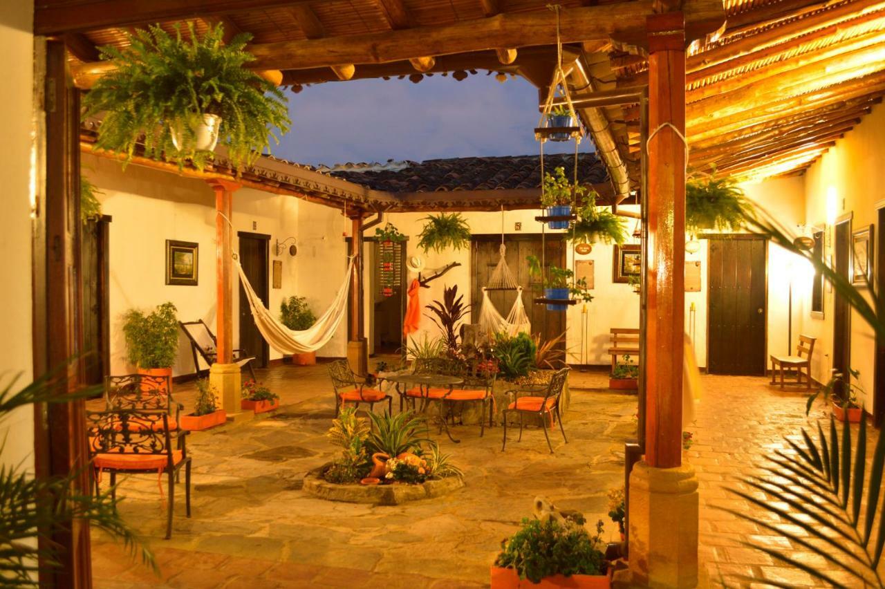 Hotel Casa Claustro De Zapatoca Exteriör bild