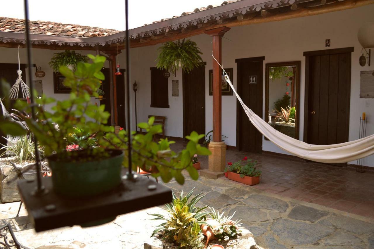Hotel Casa Claustro De Zapatoca Exteriör bild
