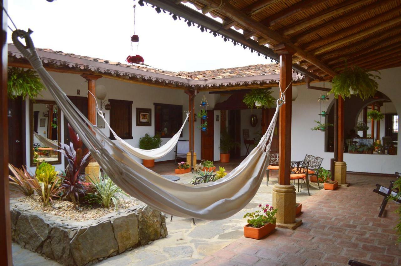 Hotel Casa Claustro De Zapatoca Exteriör bild