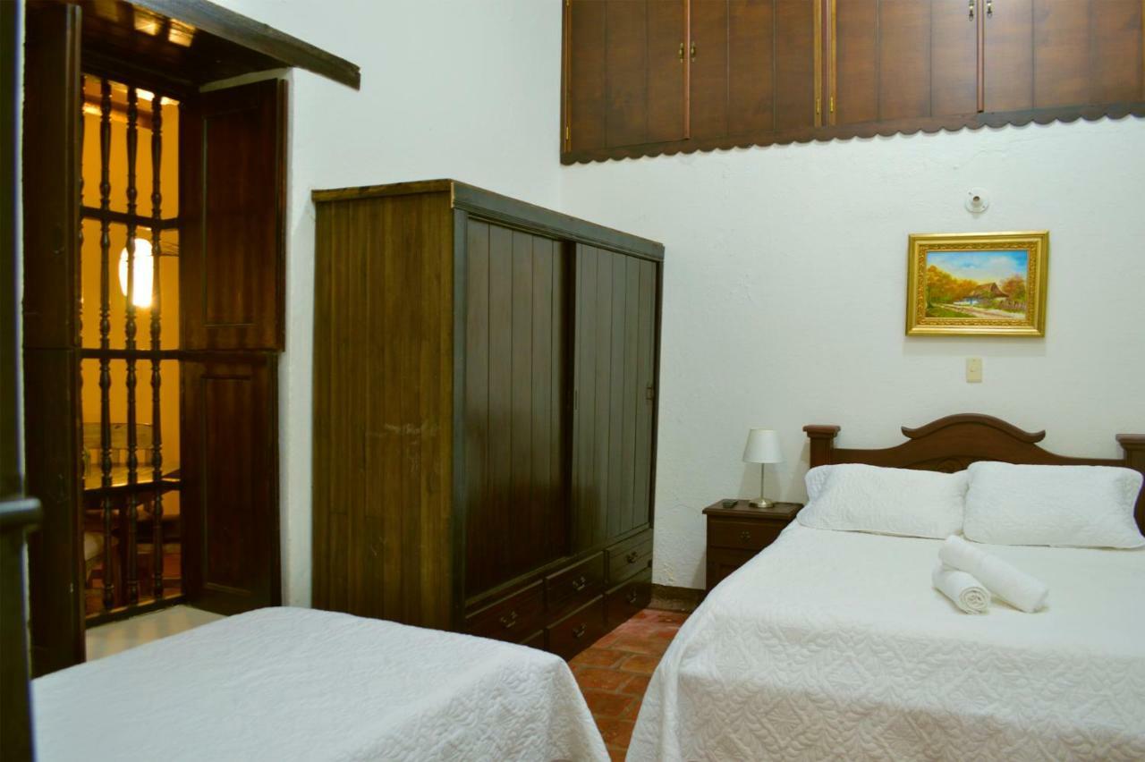 Hotel Casa Claustro De Zapatoca Exteriör bild