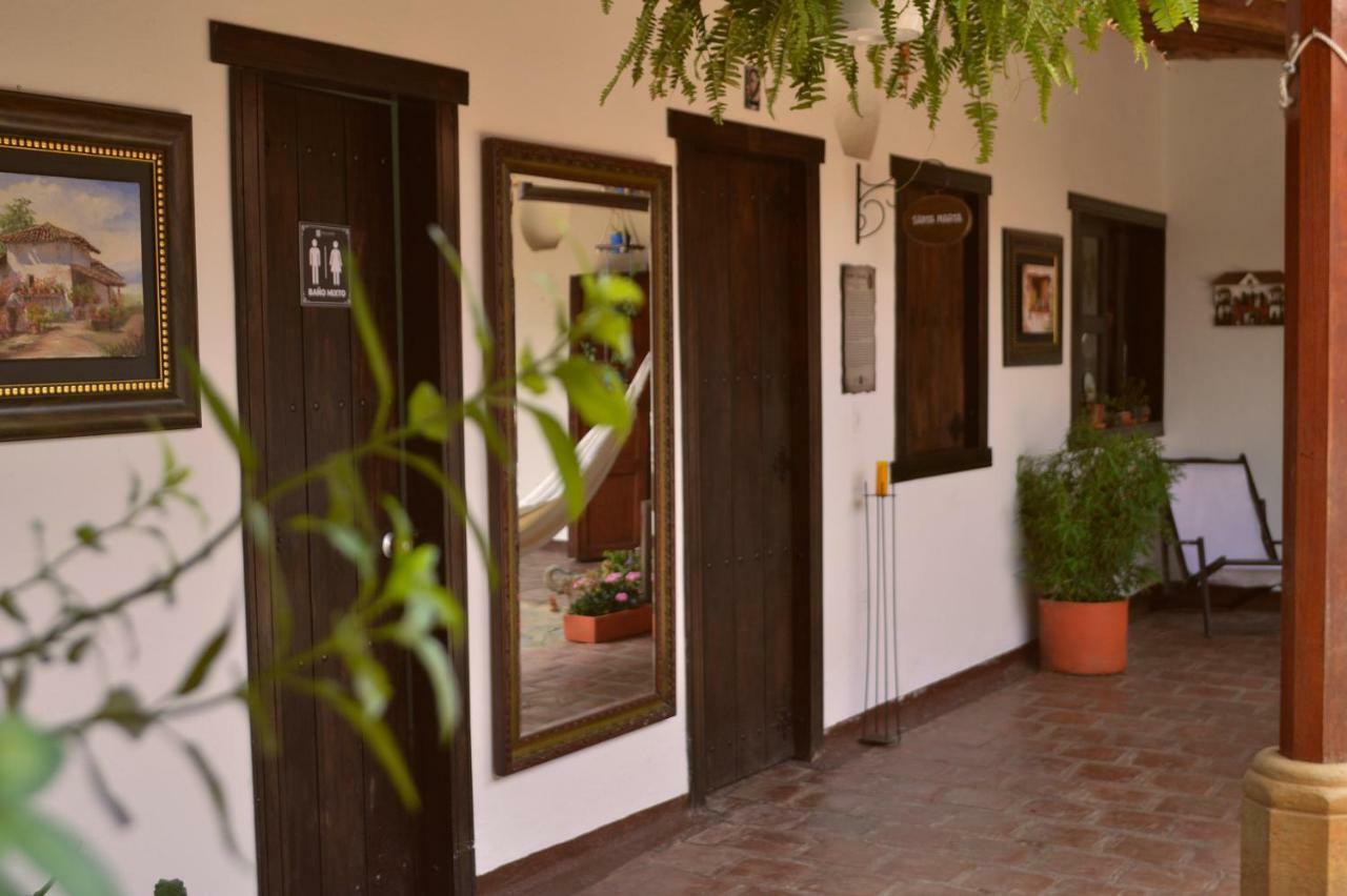 Hotel Casa Claustro De Zapatoca Exteriör bild